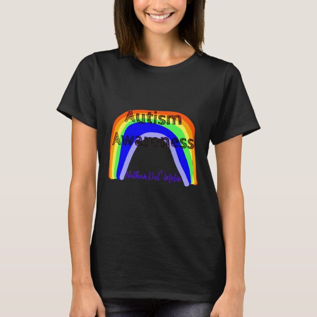 Medvetenhet om autism t shirt (Framsida)