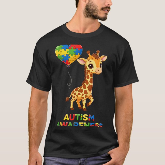 Medvetenhet om autism  t shirt (Framsida)
