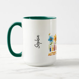 Medvetenhet om AUTISTIC & FANTASTISK Autism Mugg