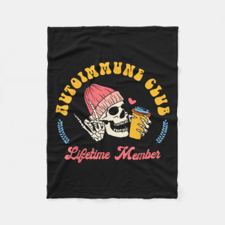 Medvetenhet om autoimmun sjukdom Autoimmun Klubb L Fleecefilt
