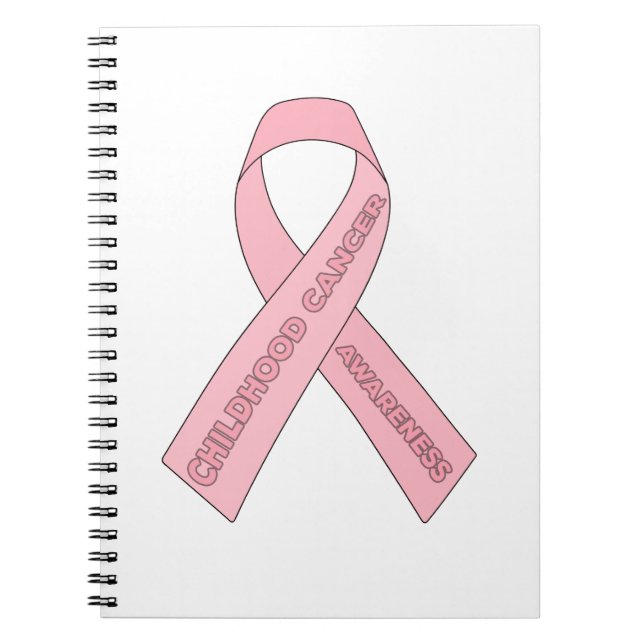 Medvetenhet om barncancer anteckningsbok (Framsidan)