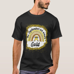 Medvetenhet om barncancer i september bär vi Go T Shirt