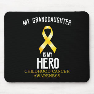 Medvetenhet om barncancer Min barndotter är min ba Musmatta