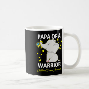 Medvetenhet om barncancer Pappa till en krigare Ri Kaffemugg