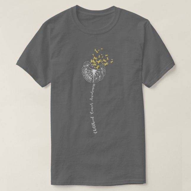 Medvetenhet om barncancer Ribbon Mamma Da T Shirt (Design framsida)