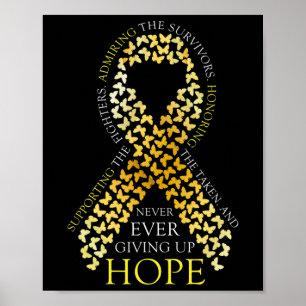 Medvetenhet om barncancer T 3 Poster