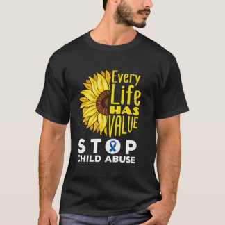 Medvetenhet om barnmisshandel t shirt