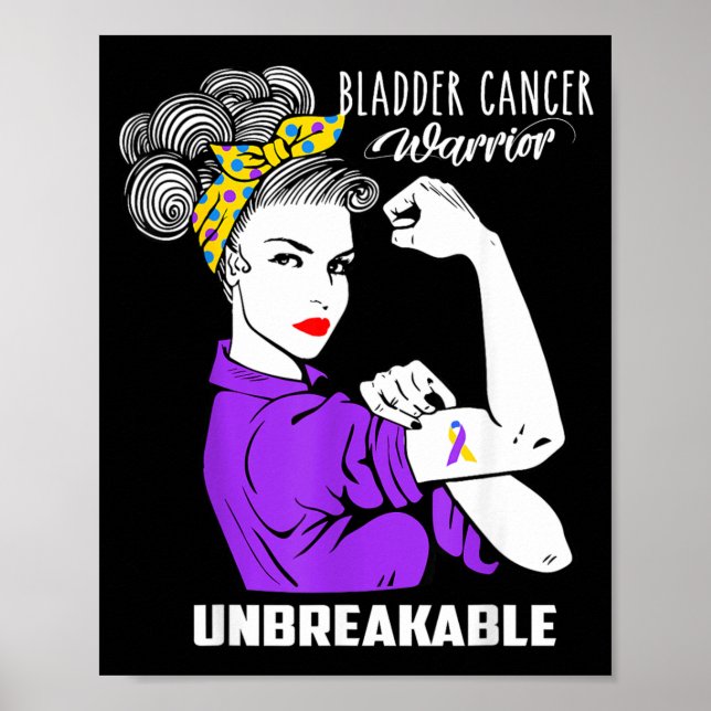 Medvetenhet om blåscancer poster (Framsidan)