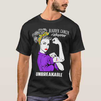 Medvetenhet om blåscancer t shirt
