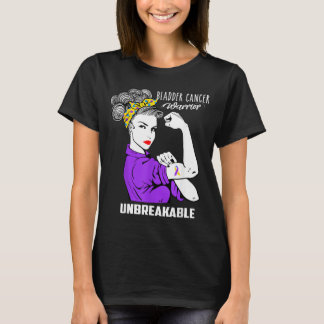Medvetenhet om blåscancer t shirt