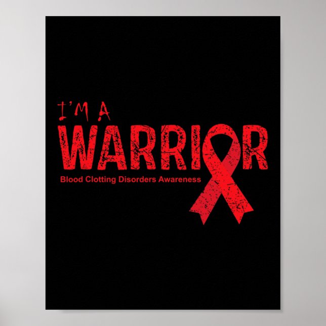 Medvetenhet om blodcancer 2  poster (Framsidan)
