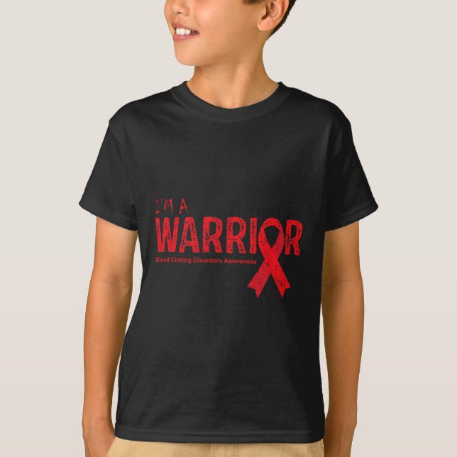 Medvetenhet om blodcancer 2 t shirt (Framsida)