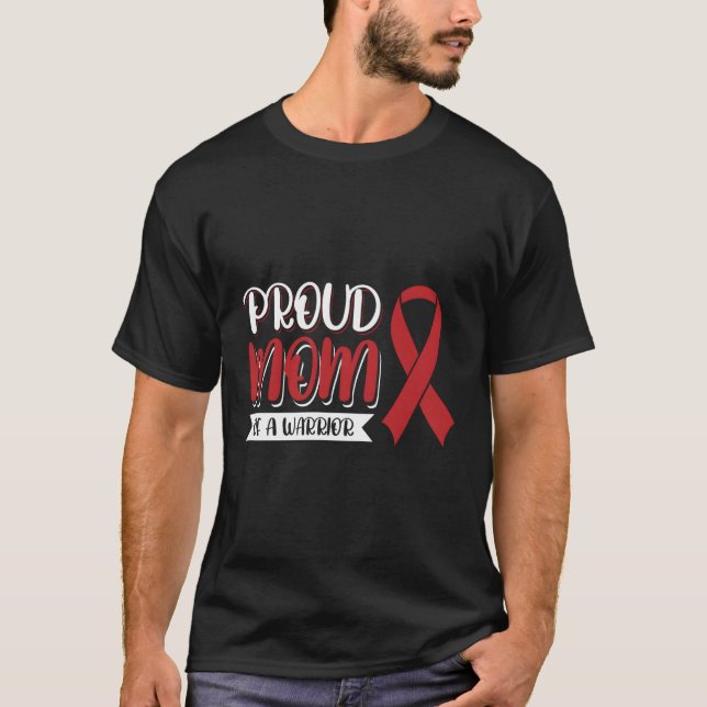 Medvetenhet om blodcancer i fantastisk t shirt (Framsida)