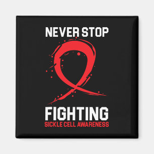 Medvetenhet om blodcancer Leukemi Lymfom Myeloma R Magnet