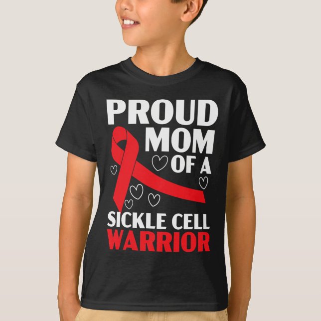 Medvetenhet om blodcancer Leukemi Lymfom Myeloma R T Shirt (Framsida)