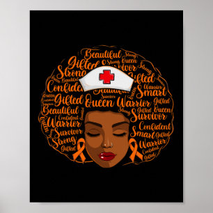 Medvetenhet om blodcancer poster