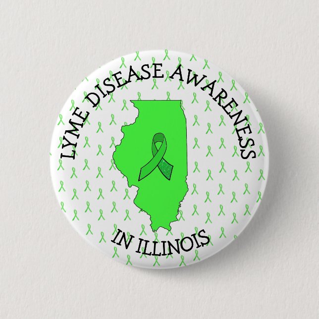 Medvetenhet om borrelia i Illinois-knapp Knapp (Framsida)