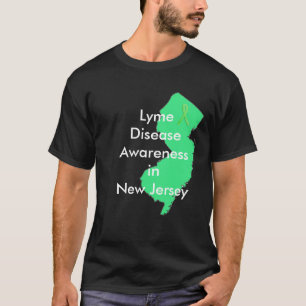 Medvetenhet om borrelia i New Jersey T-shirt