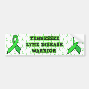 Medvetenhet om borrelia I Tennessee Bildörrsdekal Bildekal