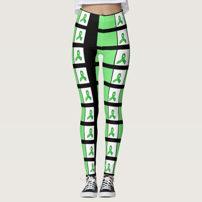 Medvetenhet om borrelia sjukdom Leggings (Framsida)