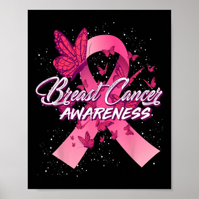 Medvetenhet om bröstcancer _2 poster (Framsidan)