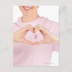 Medvetenhet om bröstcancer 2 vykort