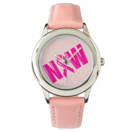 Medvetenhet om bröstcancer armbandsur