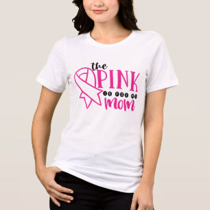 Medvetenhet om bröstcancer för Rosa om Mamma T Shirt