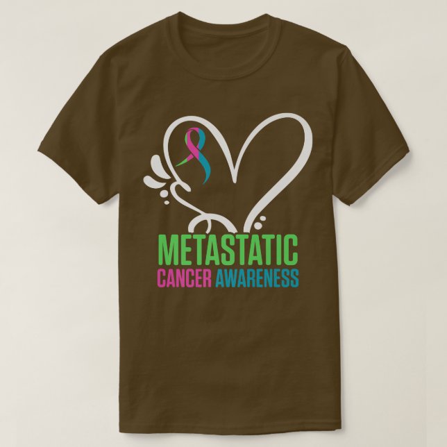 Medvetenhet om bröstcancer Framtida USA-garanti T Shirt (Design framsida)