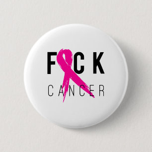 Medvetenhet om bröstcancer Gift Retro Distress 2 Knapp