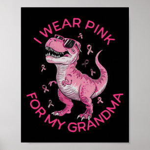 Medvetenhet om bröstcancer hos barn I Bära Rosa fö Poster