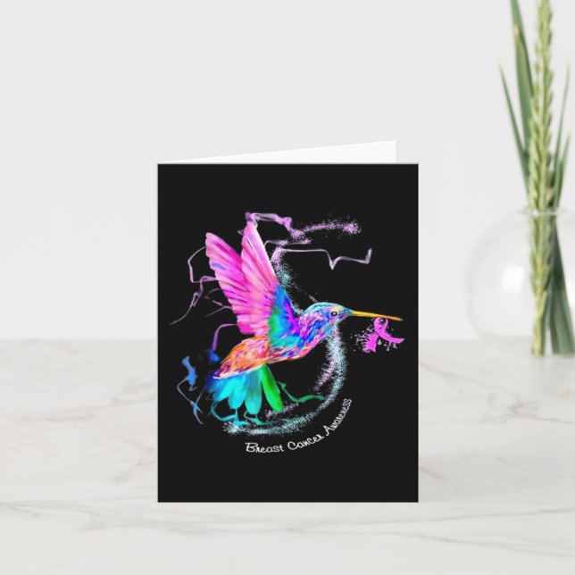 Medvetenhet om bröstcancer hos klibbiga fåglar kort (Framsida)
