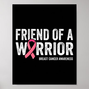 Medvetenhet om bröstcancer hos vän till en krigare poster