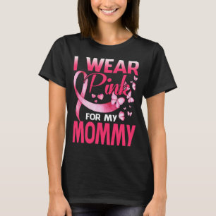 Medvetenhet om bröstcancer I Bära Rosa för min MAM T Shirt