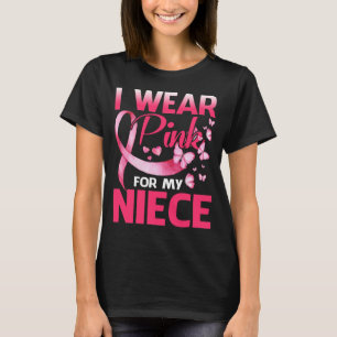 Medvetenhet om bröstcancer I Bära Rosa för min NIE T Shirt