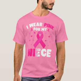 Medvetenhet om bröstcancer I Bära Rosa för min sys T Shirt