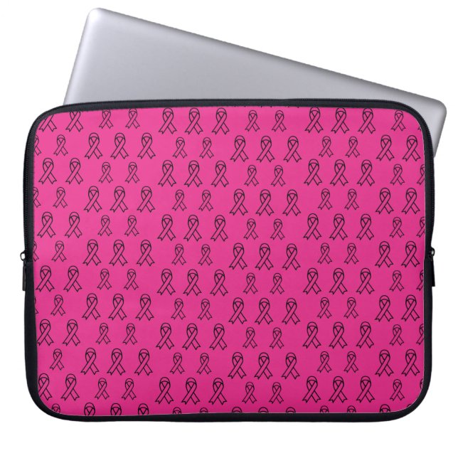 Medvetenhet om bröstcancer i Laptop sleeve (Framsidan)