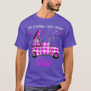 Medvetenhet om bröstcancer i Lastbil i oktober T Shirt