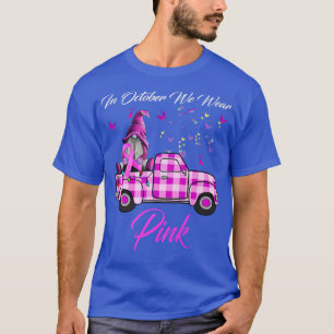 Medvetenhet om bröstcancer i Lastbil i oktober T Shirt