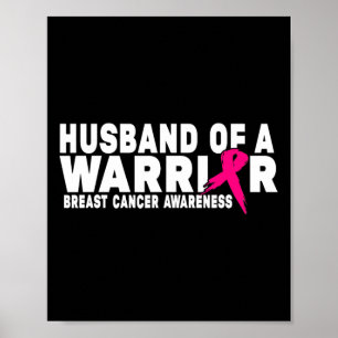 Medvetenhet om bröstcancer i make poster