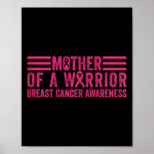 Medvetenhet om bröstcancer i mor poster