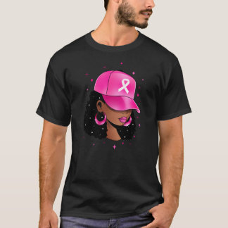 Medvetenhet om bröstcancer i oktober Bära Rosa T Shirt