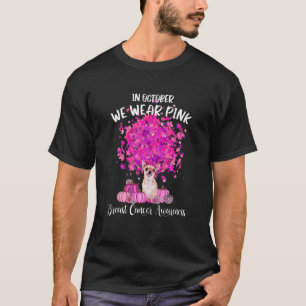 Medvetenhet om bröstcancer i oktober Vi Bära Pinkc T Shirt