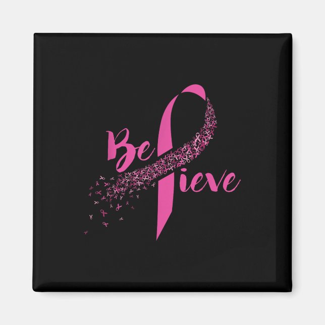 Medvetenhet om bröstcancer - inspirationsförmåga magnet (Framsidan)