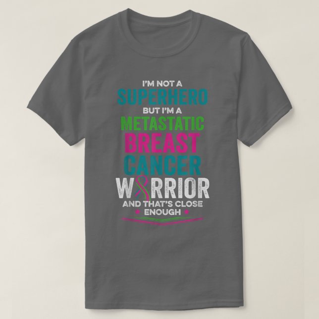Medvetenhet om bröstcancer Inspire Warrior T Shirt (Design framsida)