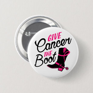 Medvetenhet om bröstcancer Kampen mot Rosa Ribbon Knapp