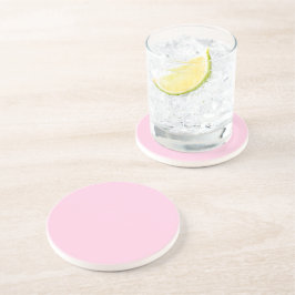 Medvetenhet om bröstcancer ljus rosa solid färg underlägg