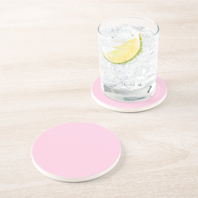 Medvetenhet om bröstcancer ljus rosa solid färg underlägg (Sidan)