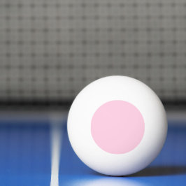 Medvetenhet om bröstcancer ljus rosa vanlig söt pingisboll