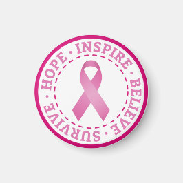 Medvetenhet om bröstcancer magnet